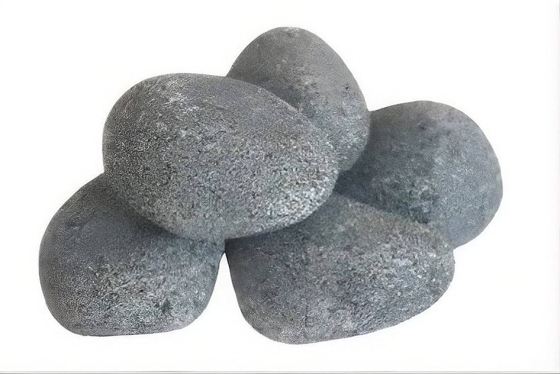 Kamienie okrągłe do pieca 5–10 cm · 15 kg (Harvia) — zdjęcie 1
